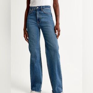 Abercrombie high rise 90s relaxed jean